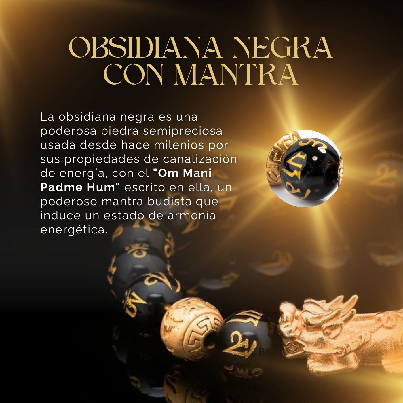 PULSERA PIXIU Y OBSIDIANA NEGRA ORIGINAL | 🎁 CON CERTIFICADO DE AUTENTICIDAD DEL FABRICANTE 🎁
