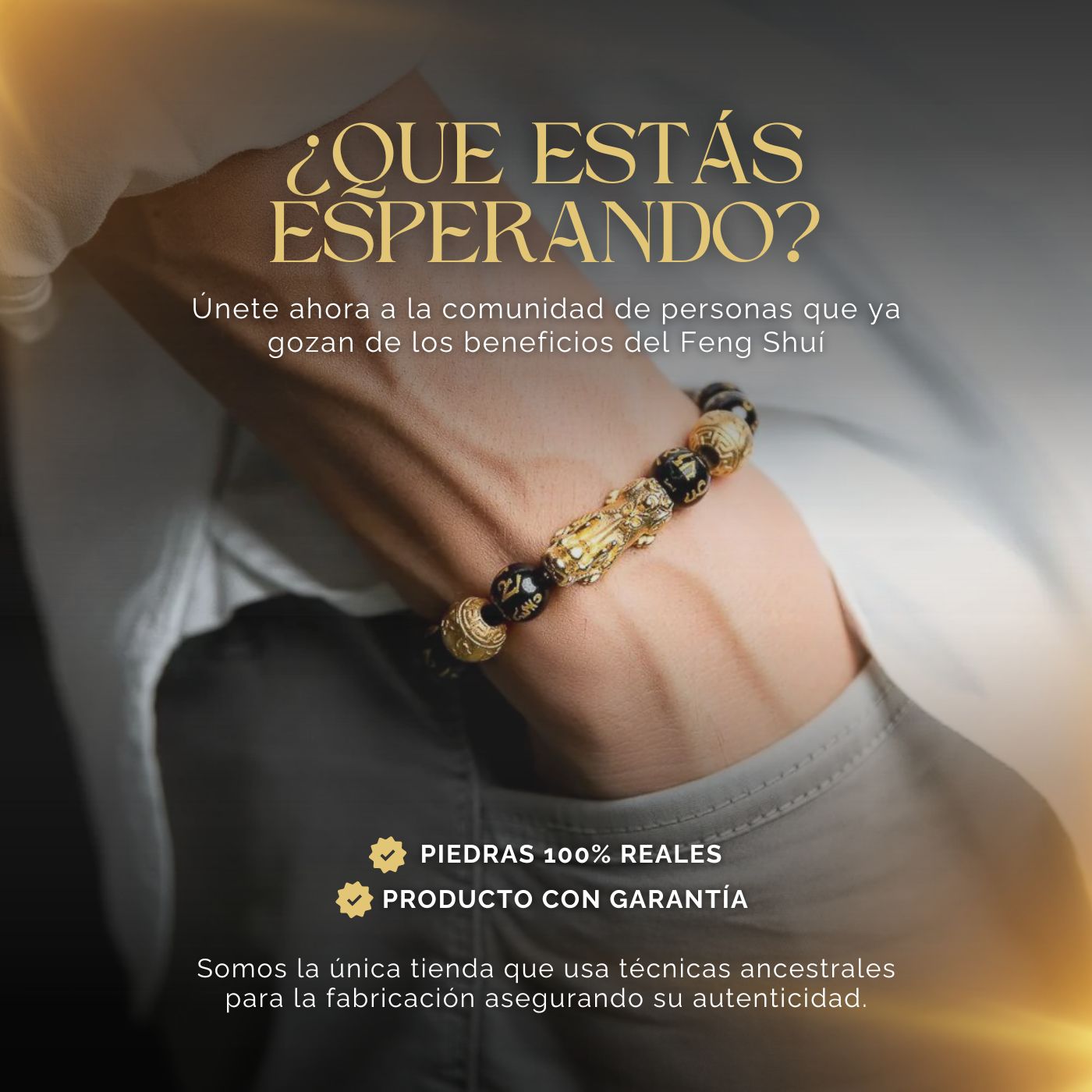 PULSERA PIXIU Y OBSIDIANA NEGRA ORIGINAL | 🎁 CON CERTIFICADO DE AUTENTICIDAD DEL FABRICANTE 🎁